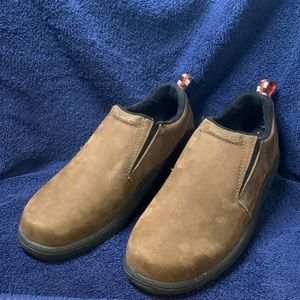 I-Roc Brown Womens Slip On Shoes